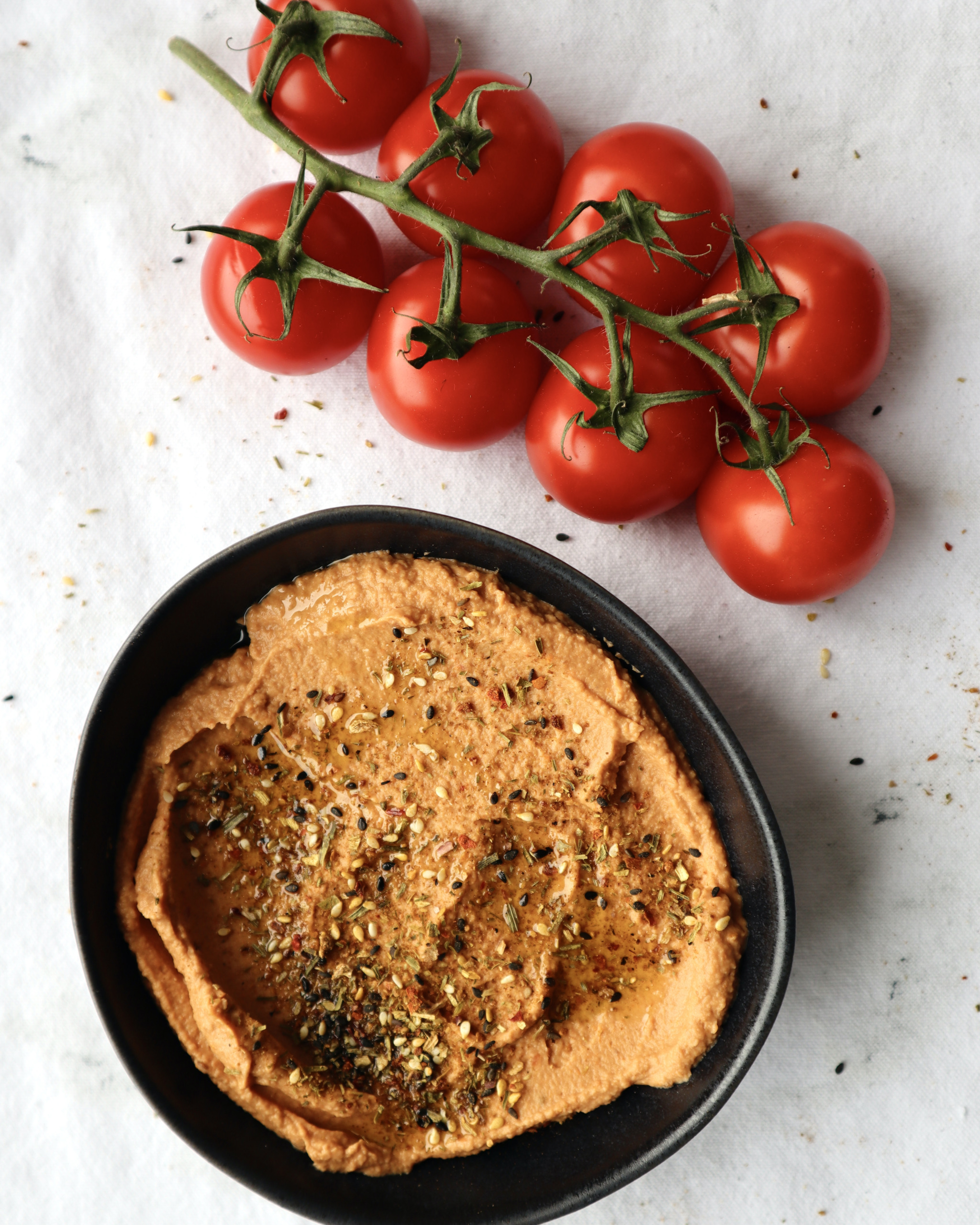 The Best Creamy Hummus With Sun-Dried-Tomatoes – Quick & Easy Vegan ...